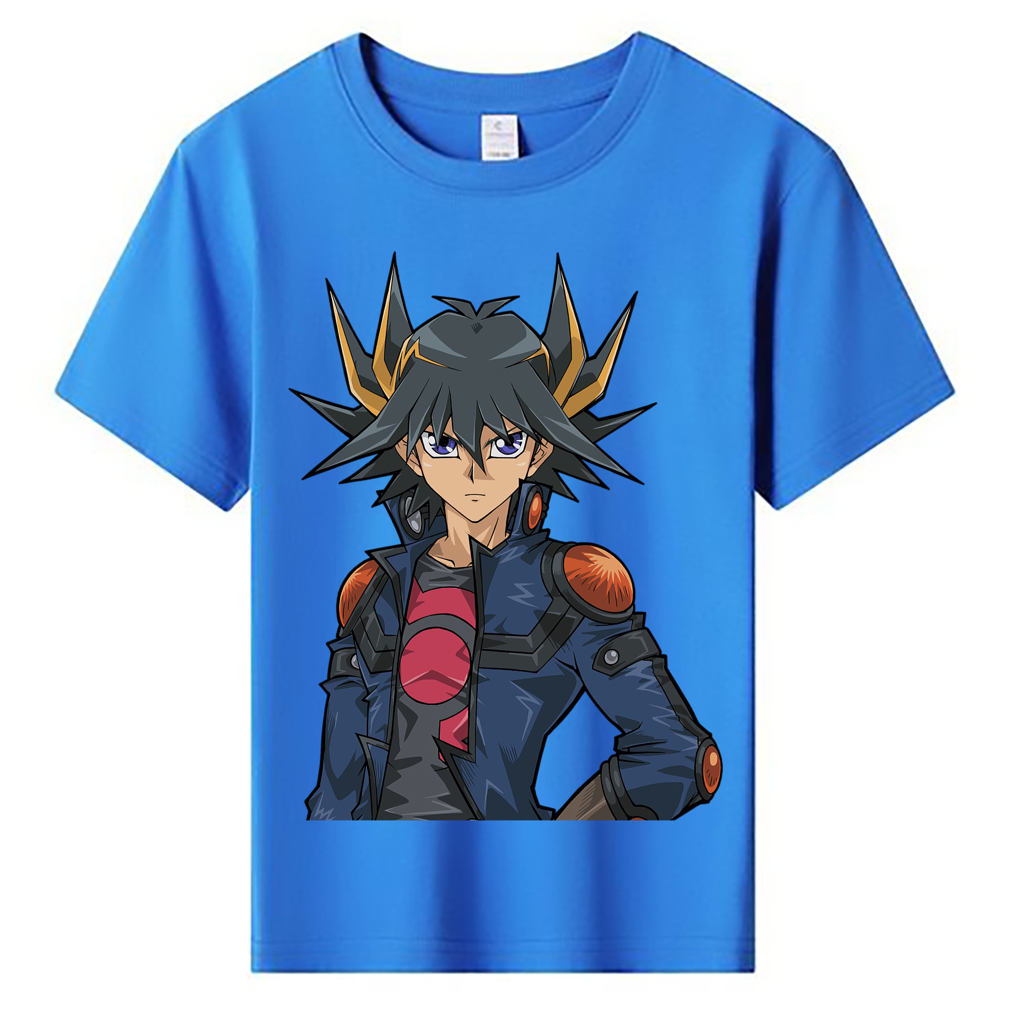 （画像用） 遊☆戯☆王 Yu-Gi-Oh! 綿100％キッズTシャツ（フロントプリント）